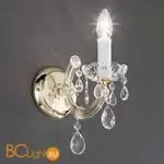 Бра Voltolina Applique Vienna 1L ottone CRISTALLO